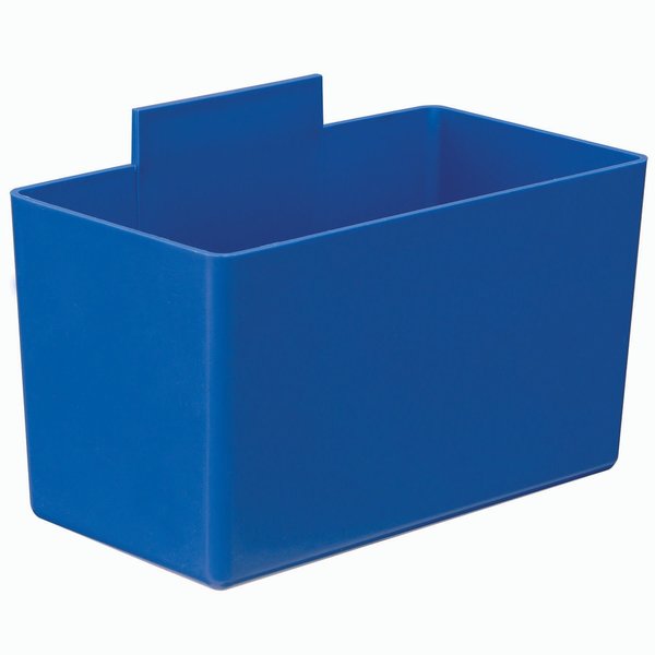 Quantum Storage Systems Blue Plastic 5-1/4 in W, 3 in H QBC112BL